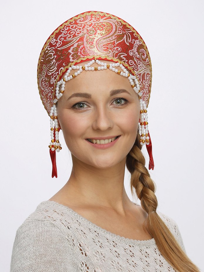 Мордовский кокошник