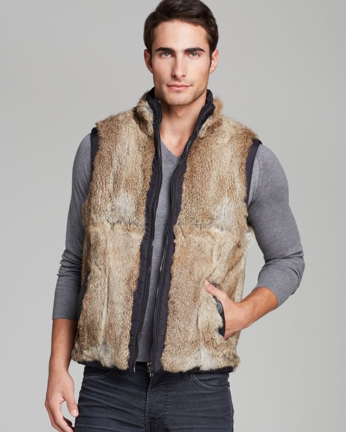 Mens fur Vest