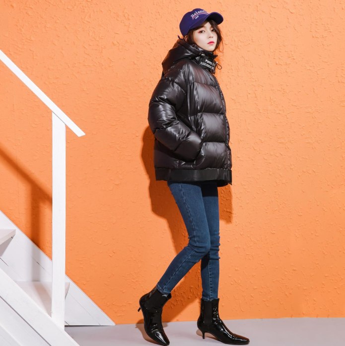 Пуховик оверсайз Street Style