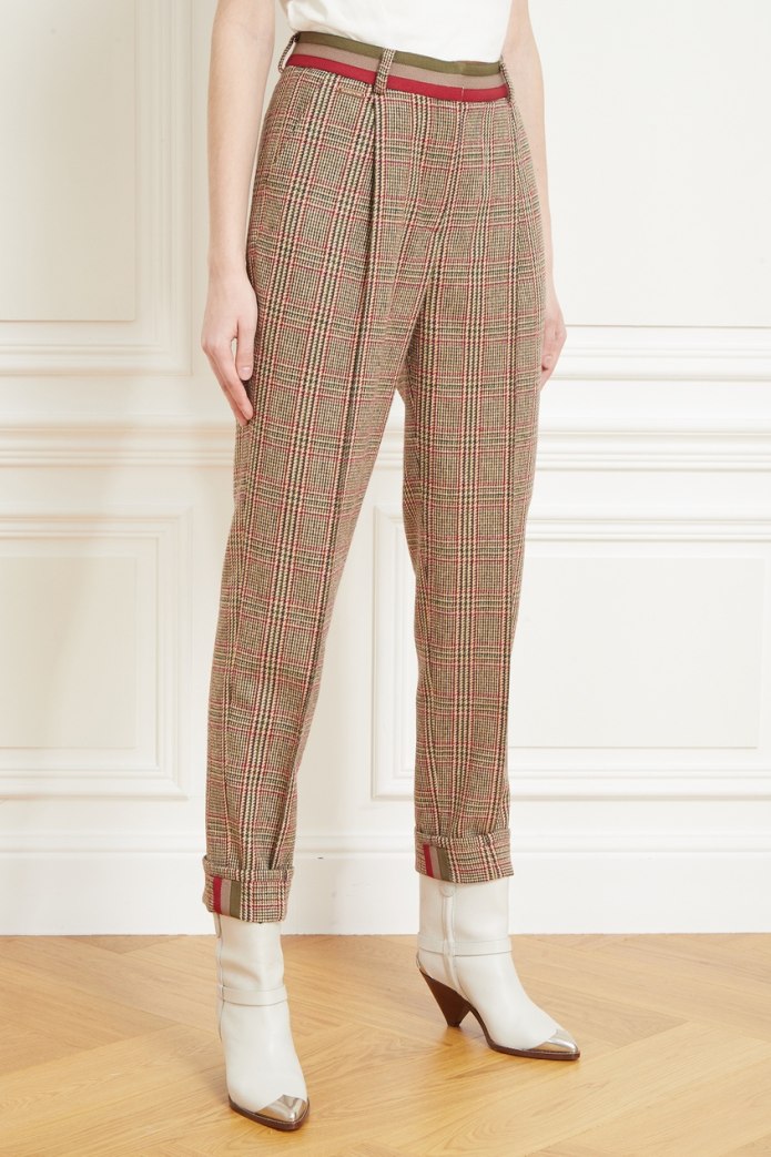 Marc Cain AW.814.09 брюки в клетку