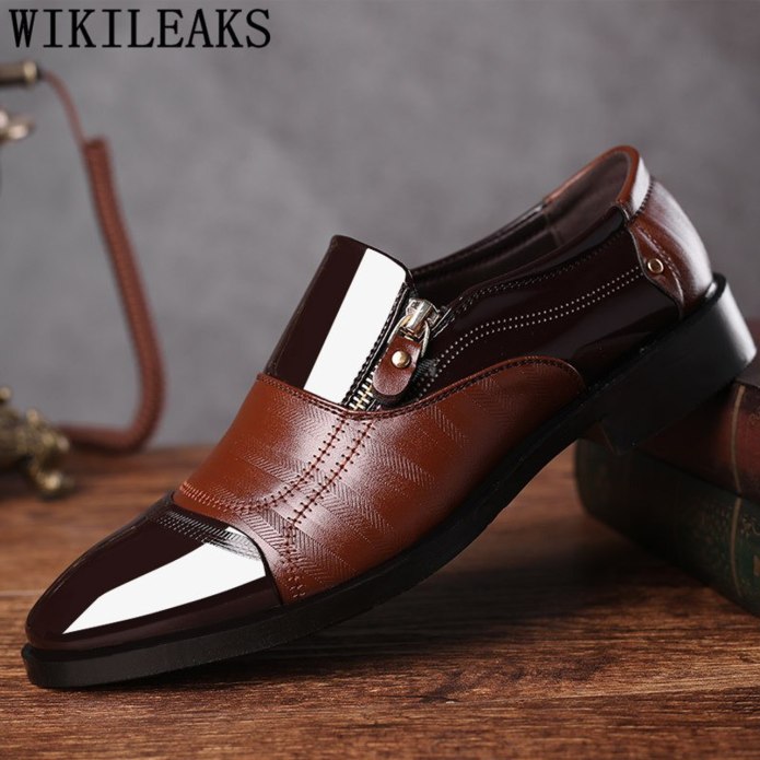 Oxford Brogue Brown Shoes for men