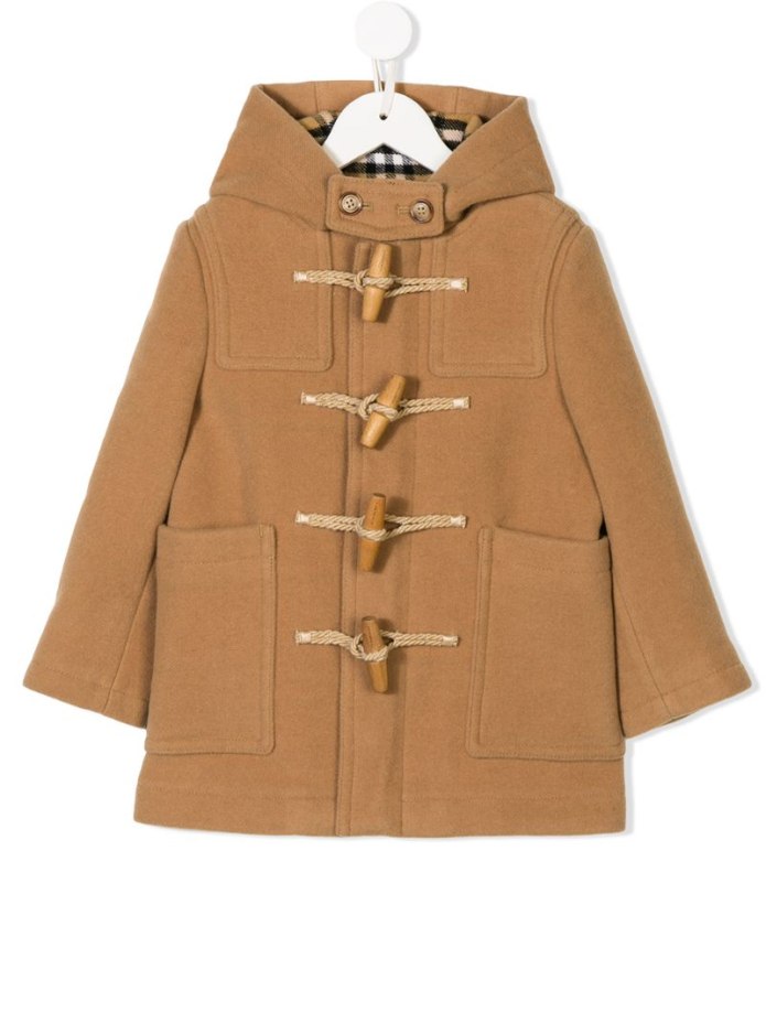 Дафлкот Burberry детский синий