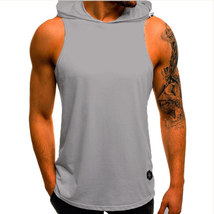 Sleeveless Bodybuilding Hoody
