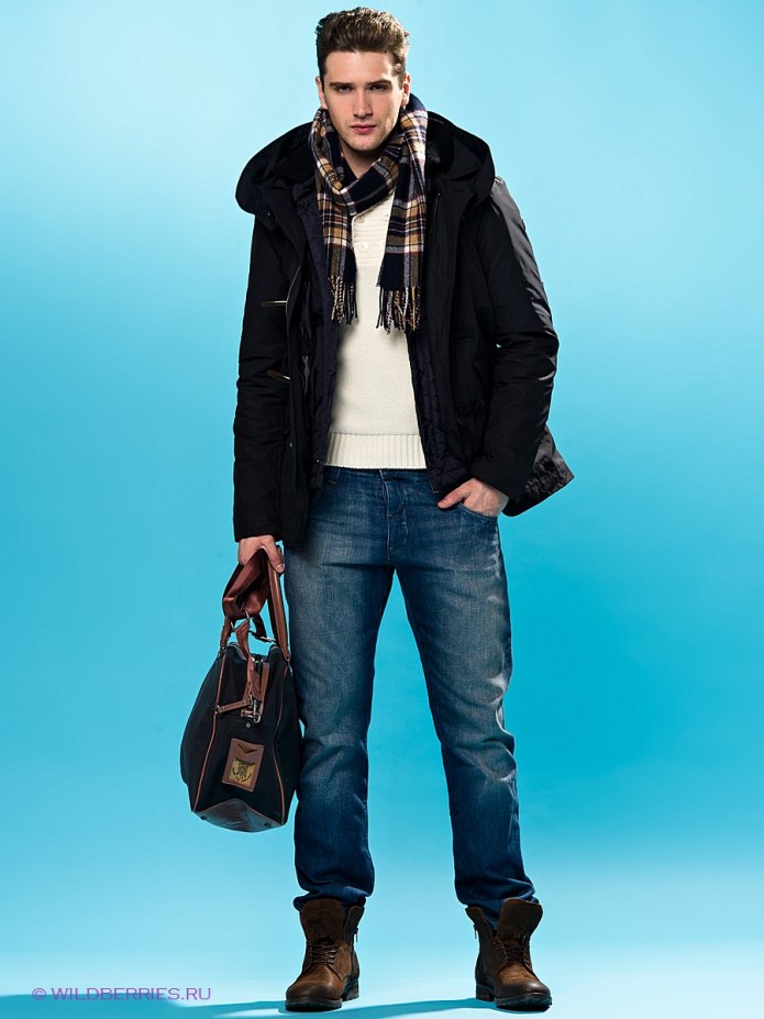 Street Style man тренч