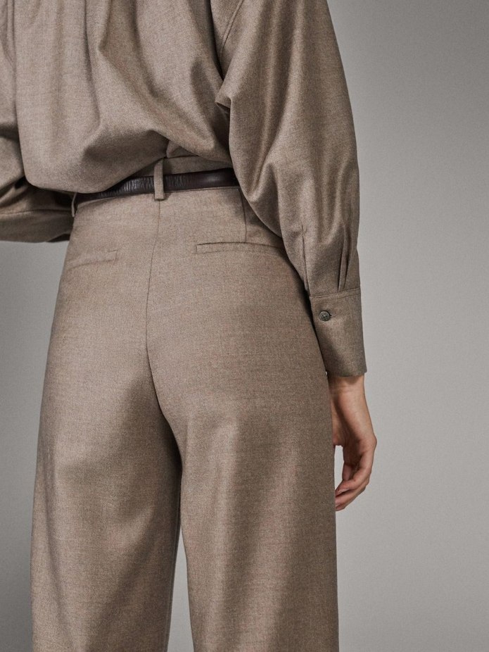 Massimo Dutti шерстяные брюки