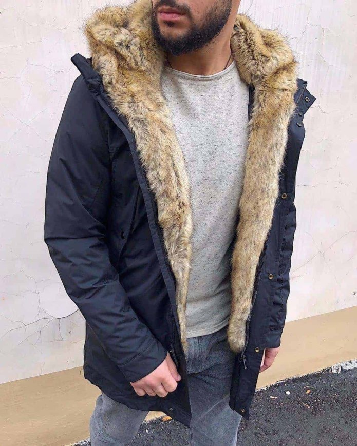 Куртка длинная мужская зимняя Cropp aw19