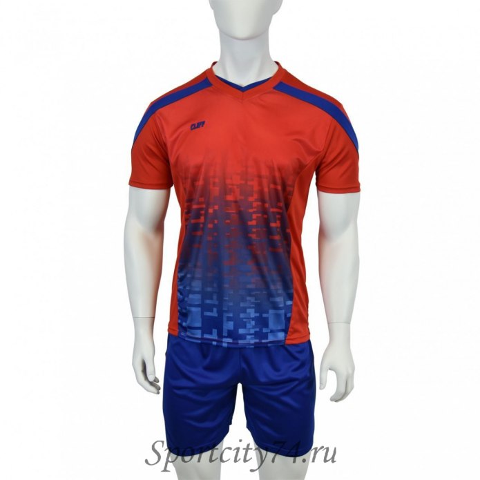 Красно-синие футбольная форма Joma