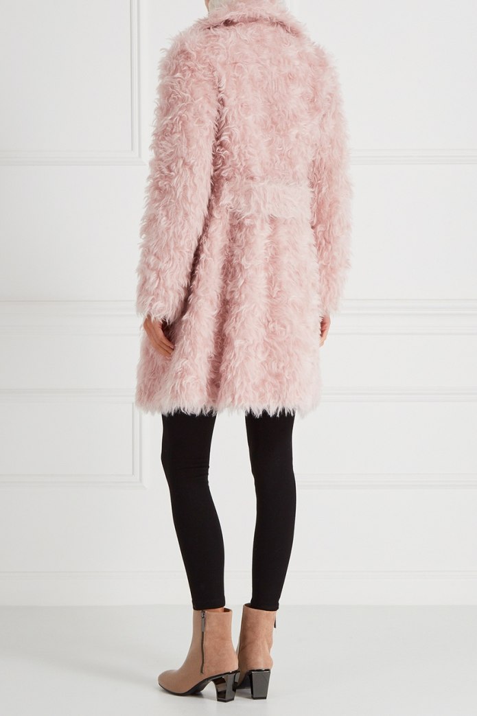 Pink Faux fur Jacket