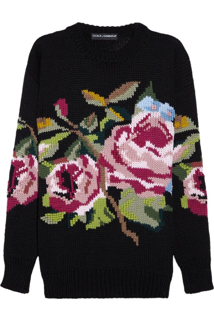 Flowers Merino джемпер