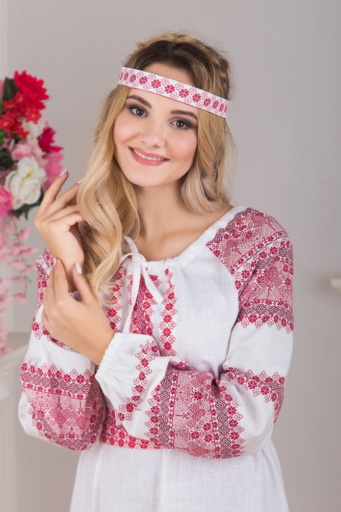 Сарафан в народном стиле