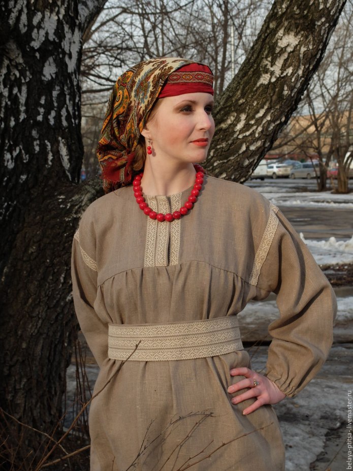 Славянское платье