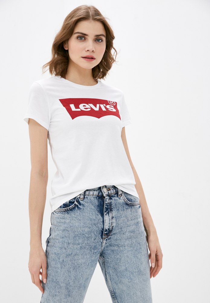 Levis футболка мужская зеленая