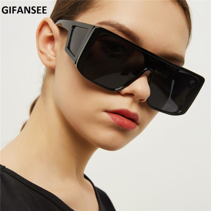 Солнцезащитные мужские очки HDCRAFTER Retro Square Sunglasses