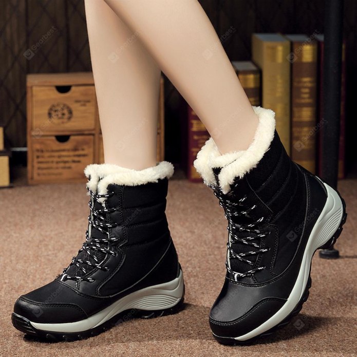 Зимние ботинки женские водонепроницаемые Botas mujer;