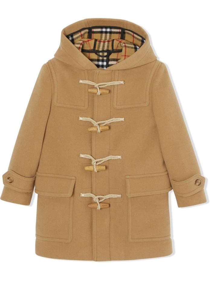 Burberry Kids дафлкот