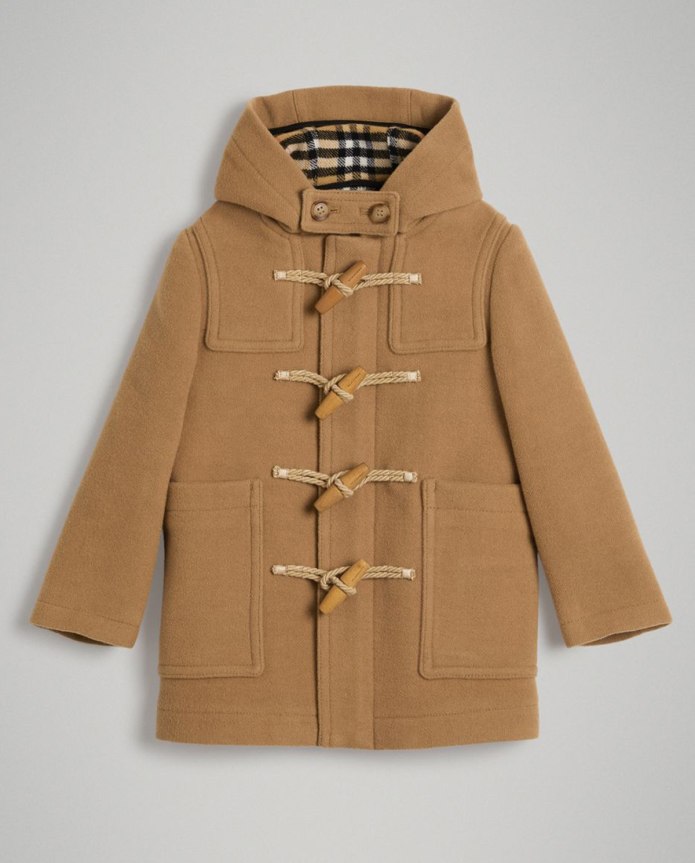 Хлопковый дафлкот Burberry
