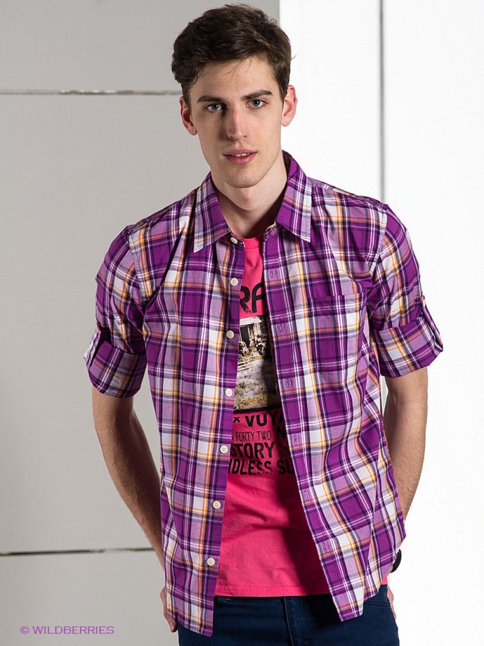 Burton Menswear рубашка хлопок