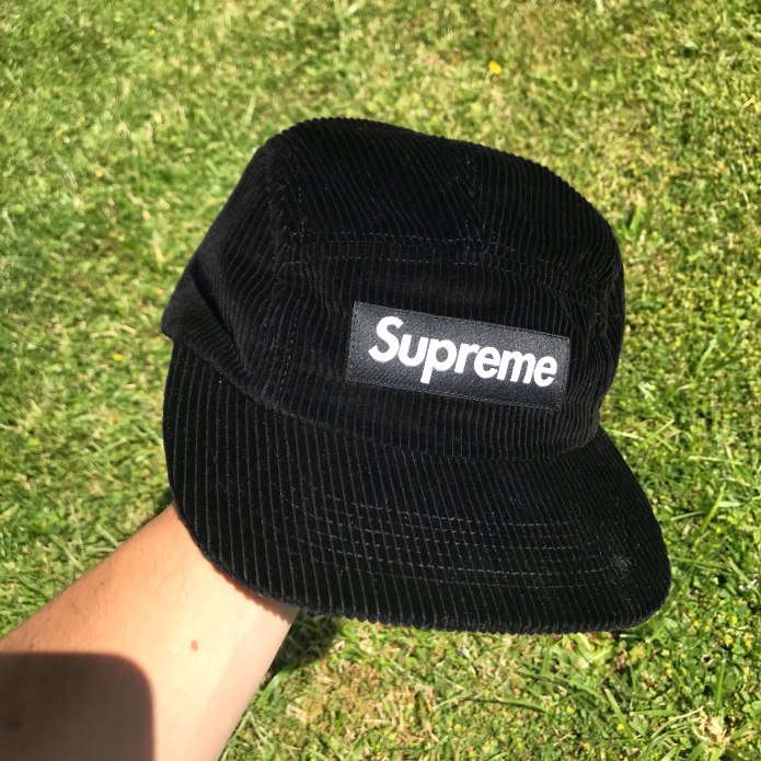 Supreme кепка серая с сеткой