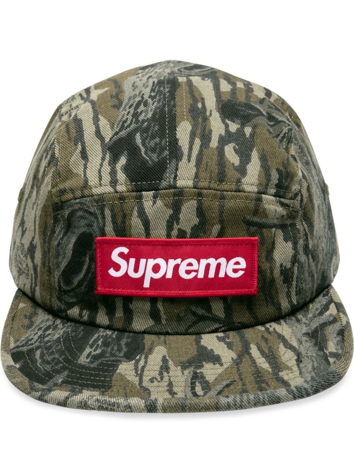 Supreme Reflective Camp cap Black