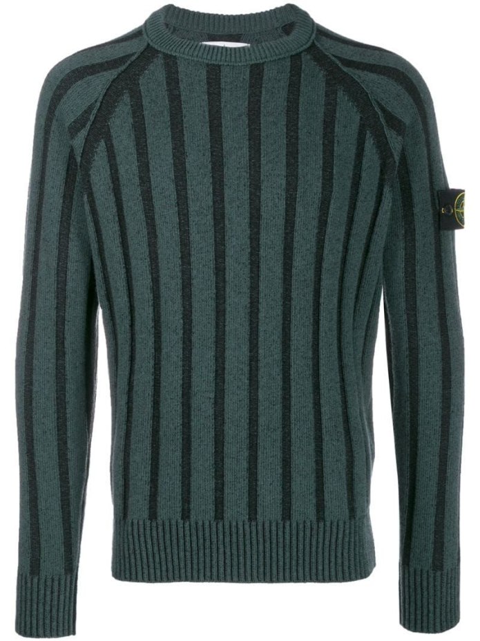 Джемпер Stone Island зеленый