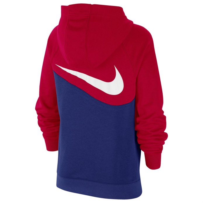 Lacoste Live Striped Pullover Sweater Red Black