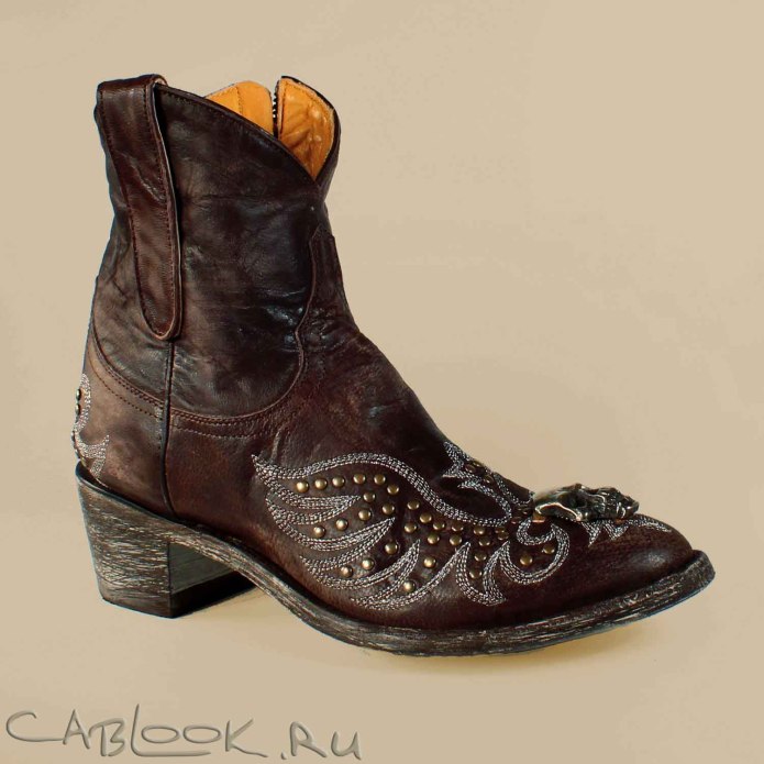 Ботинки казачки женские