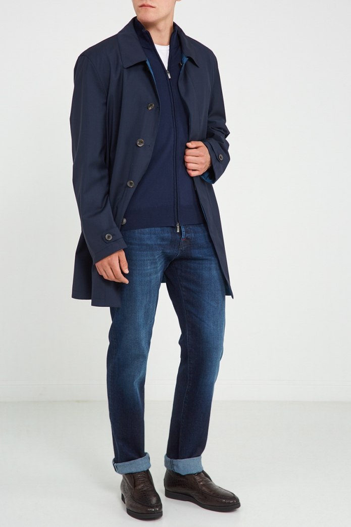 Тренч Burberry мужской Blue