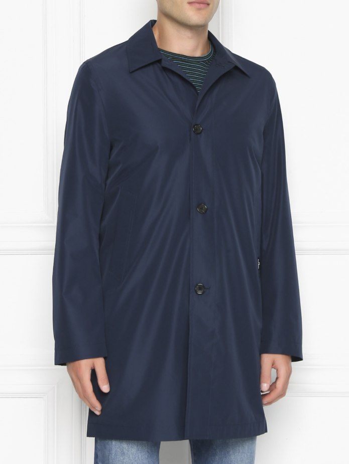 Burberry Trench Coat Blue 2010