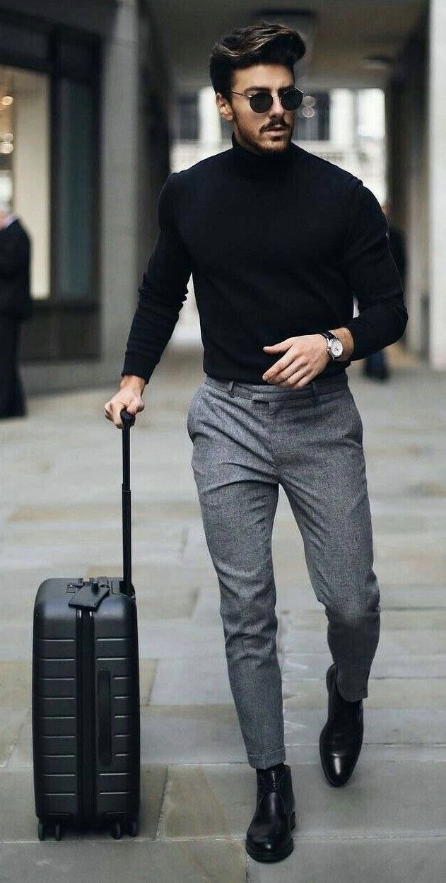 Men 80s look