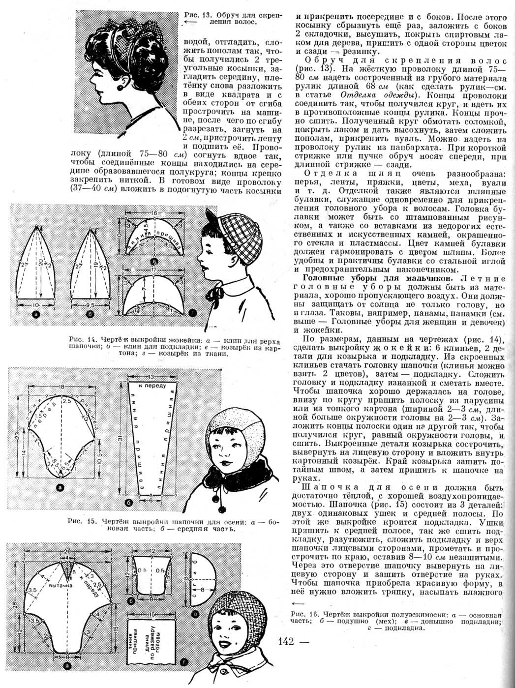 Идеи на тему «ПОВОЙНИК-ШАПОЧКА И СОРОКА + ВЫКРОЙКА» () | шапочка, выкройки, головные уборы