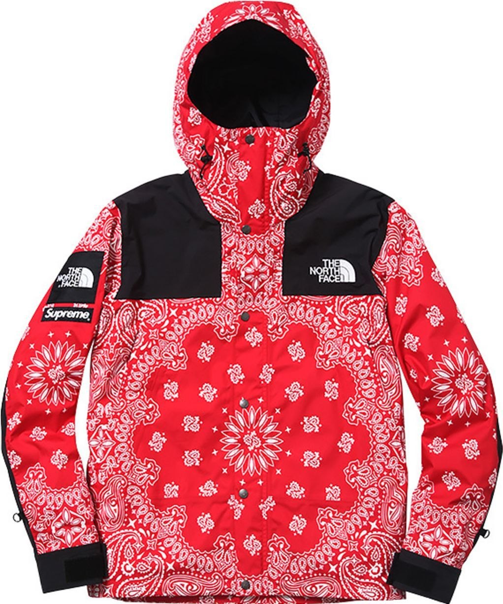 The North face Supreme худи