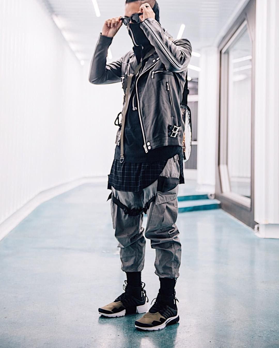 Techwear стиль Scarlxrd