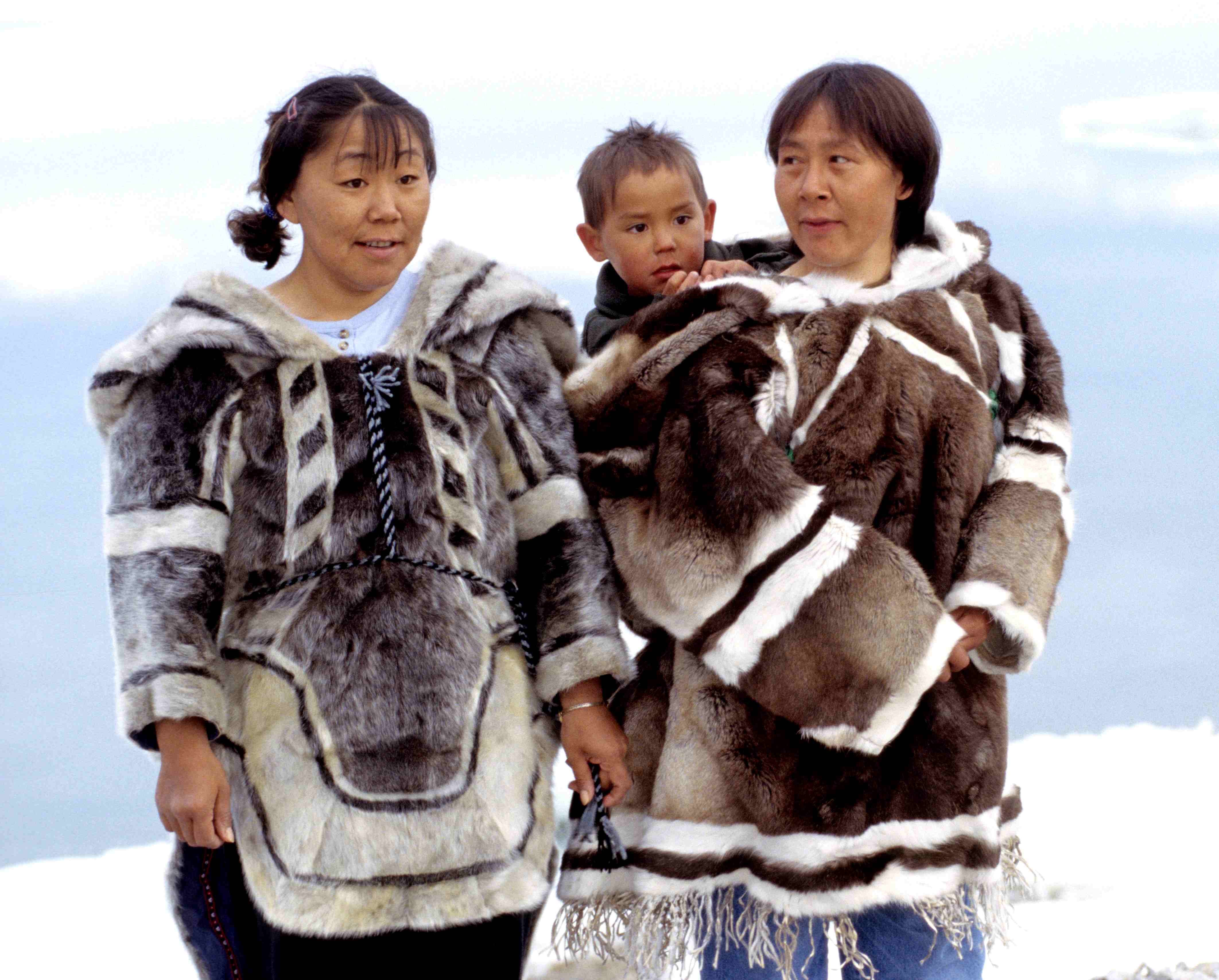 Одежда у эскимосов