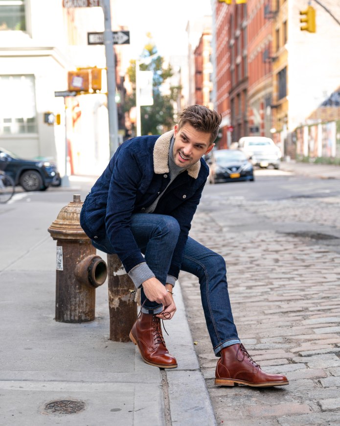 Ботинки Clarks мужские коричневые дерби