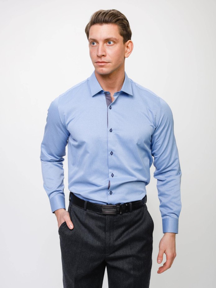 Рубашка мужская Lagos Slim Fit