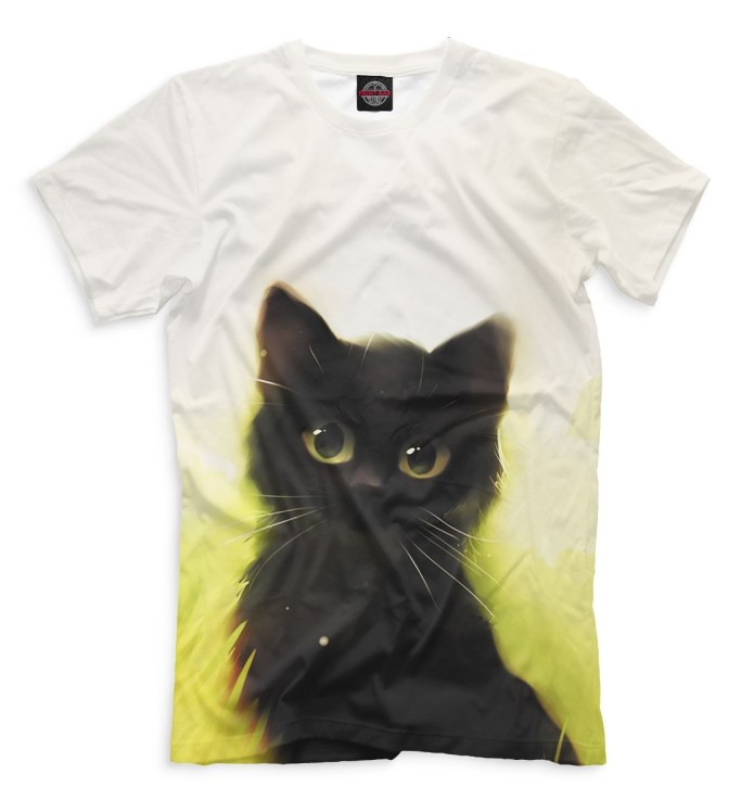 Футболка кот