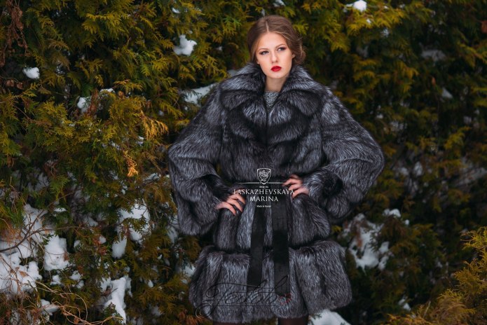 Fur Faux Coat Braun