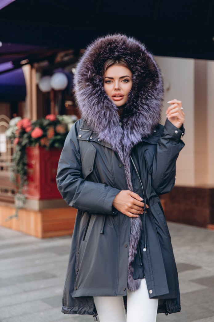Пуховик Consowear приталенный