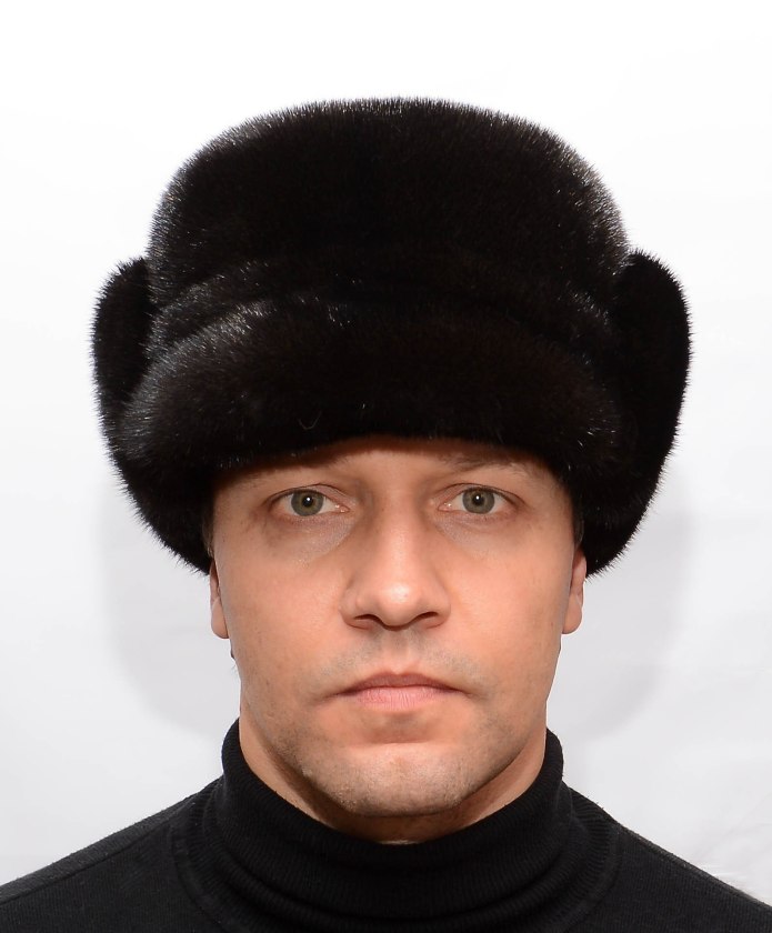 Норковая кепка мужская