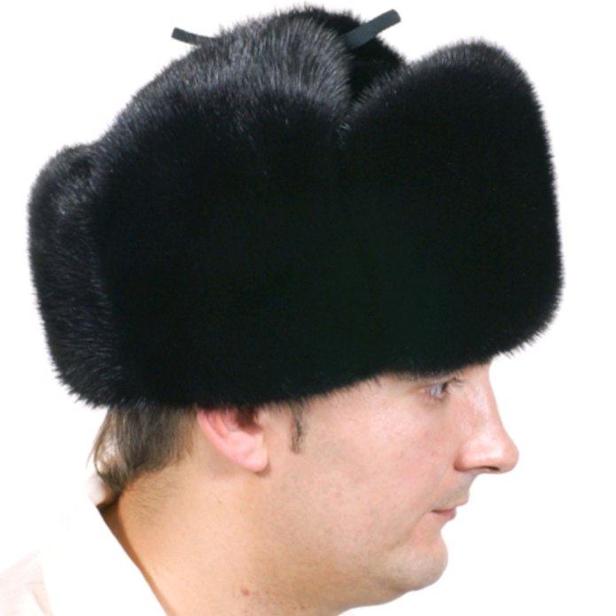 Saga furs норка головной убор мужская