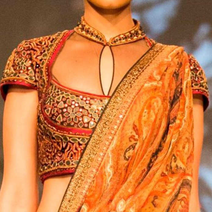 Transparent Blouse no Bra indian