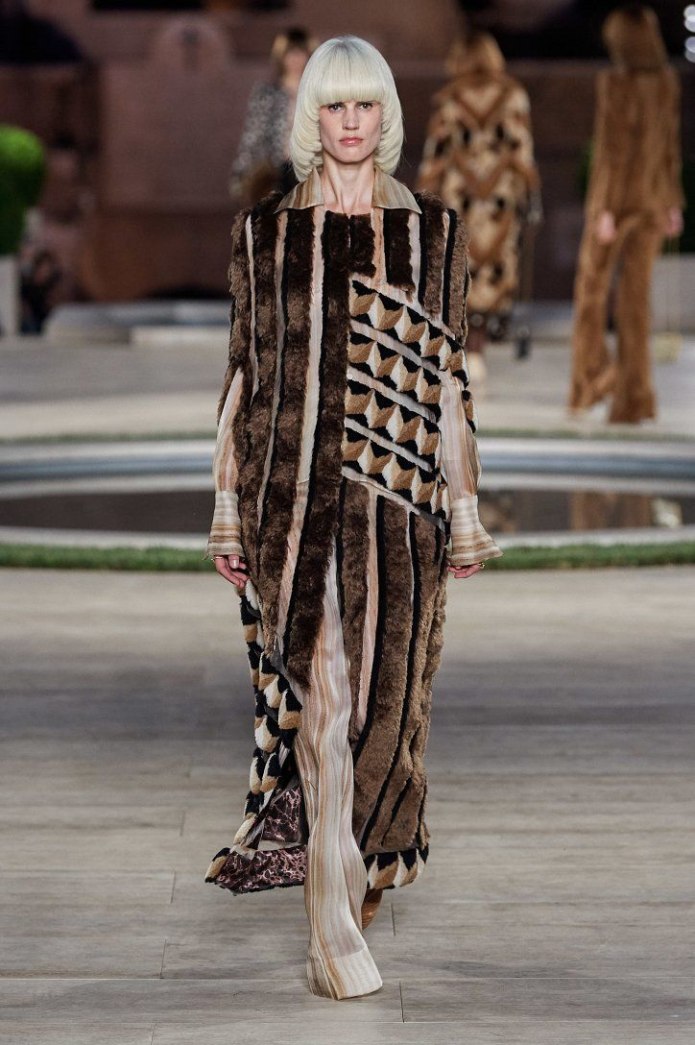 Lanvin показ осень/зима 2021/2022