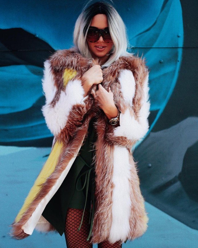 Furcoat Stella MCCARTNEY Fashion show 2020