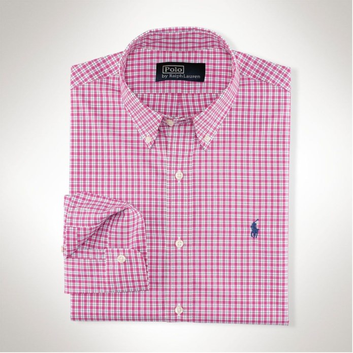 Ralph Polo рубашка Lauren мужская клетчатая