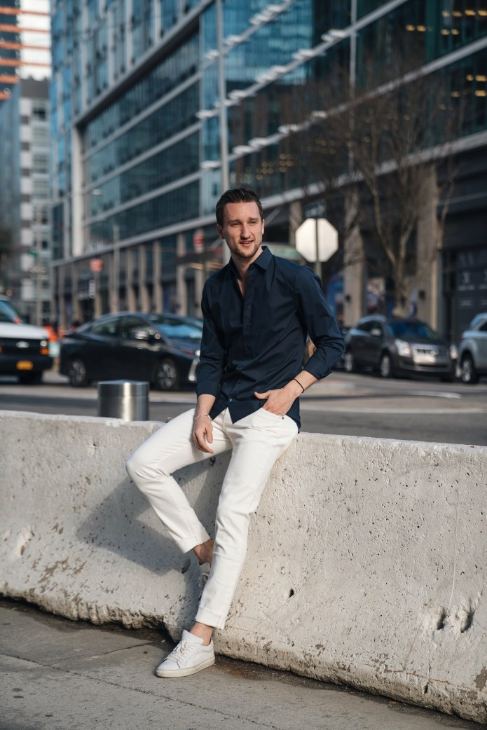 Polo Ralph Lauren White Jeans Mens
