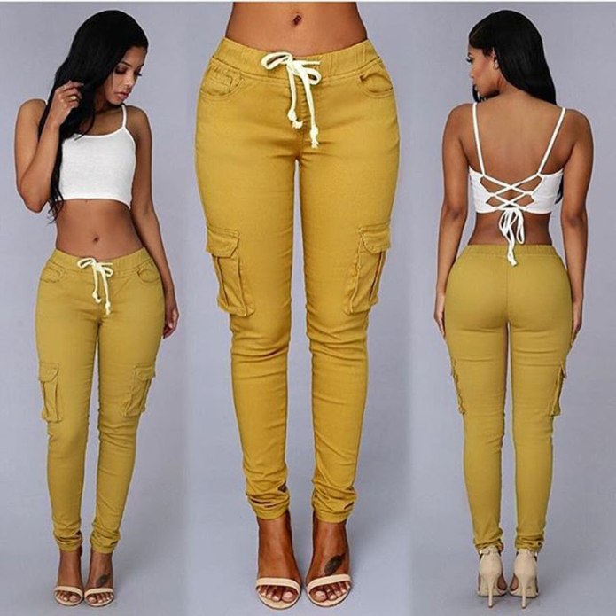 Джинсы skinny High Waist