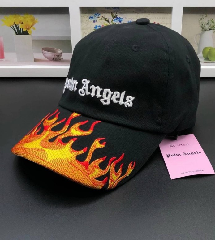 Бейсболка Palm Angels желтая