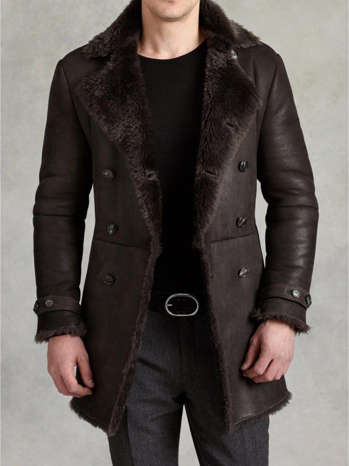 Мужская дубленка Fendi 2011