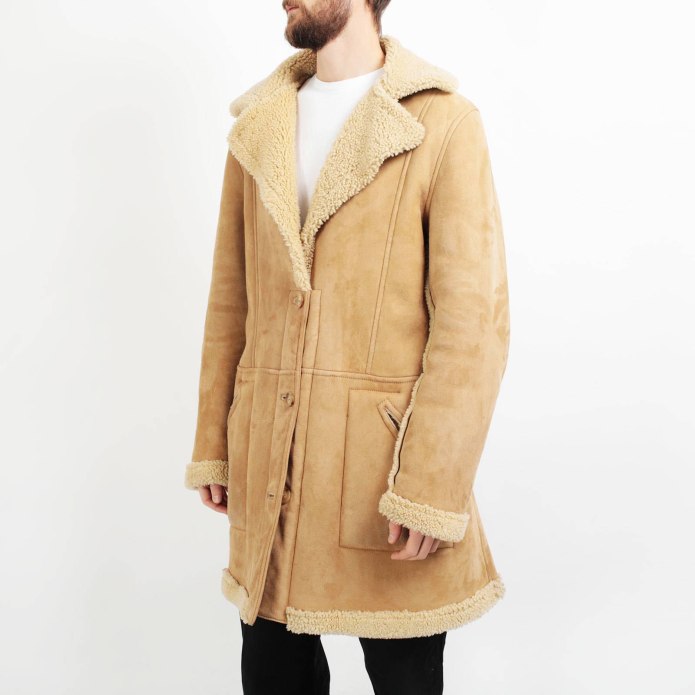 Marlboro man Sheepskin Coat