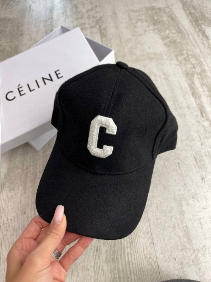 Celine кепка белая